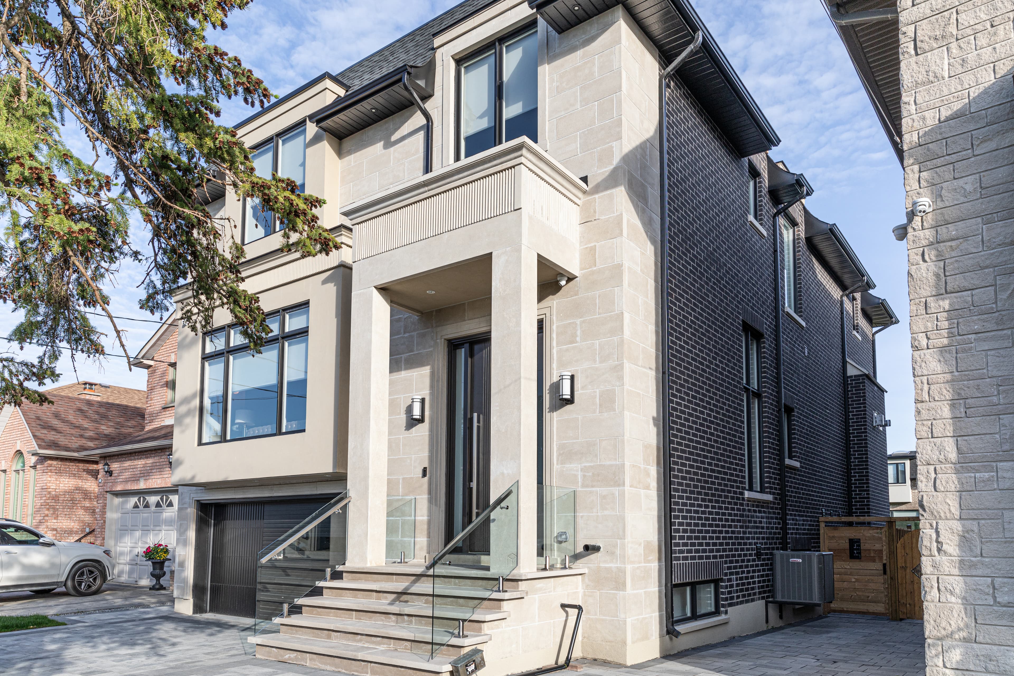 Terrace, exterior front view